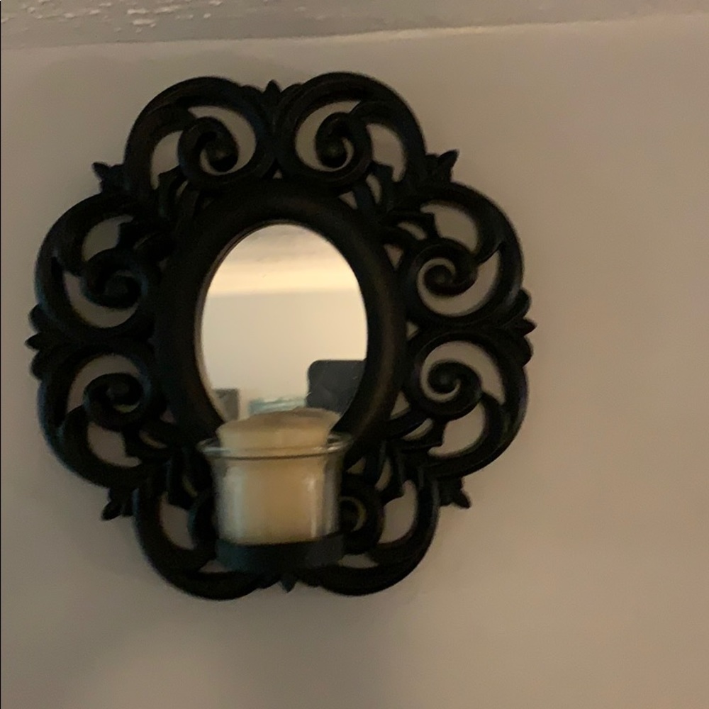 Set of two : Wall candle holder
